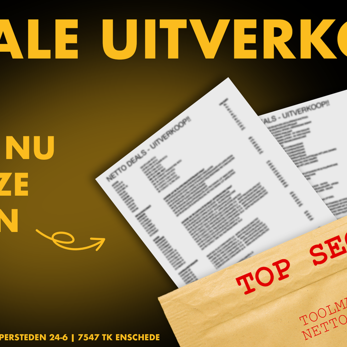 Normaal delen we dit niet....