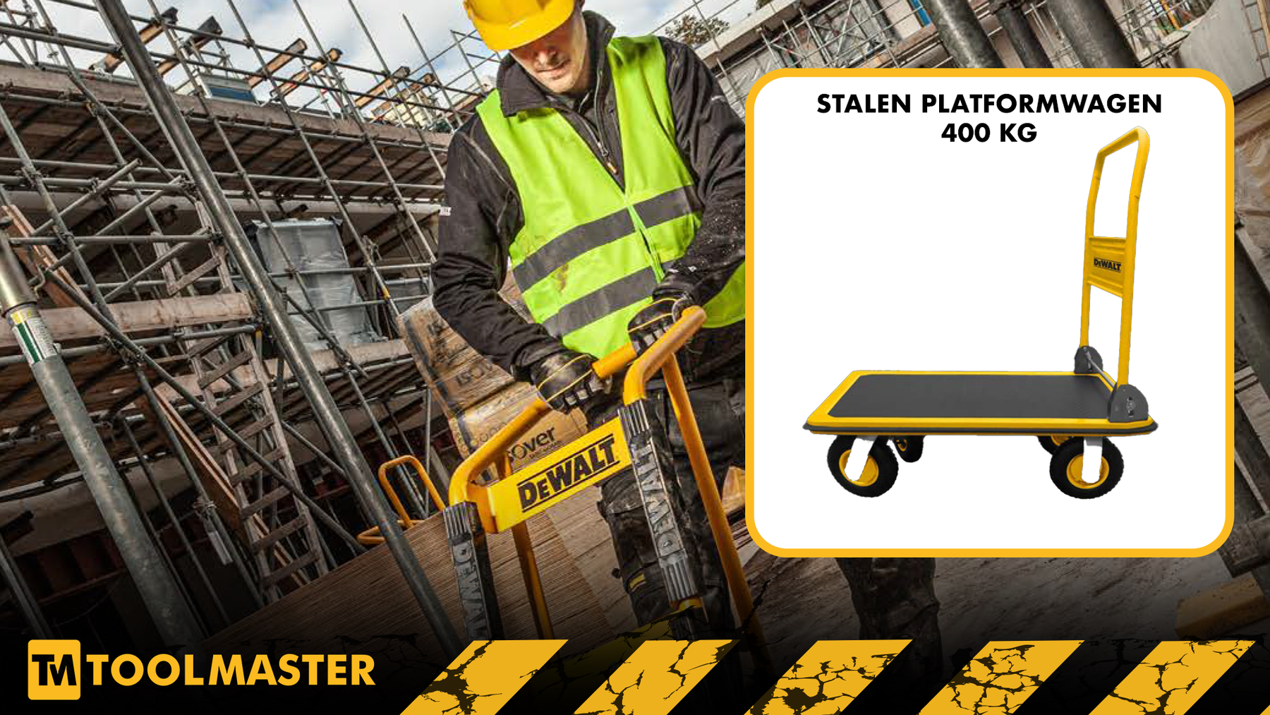 DeWALT platenwagens, steekwagens, dollies, carts etc.?