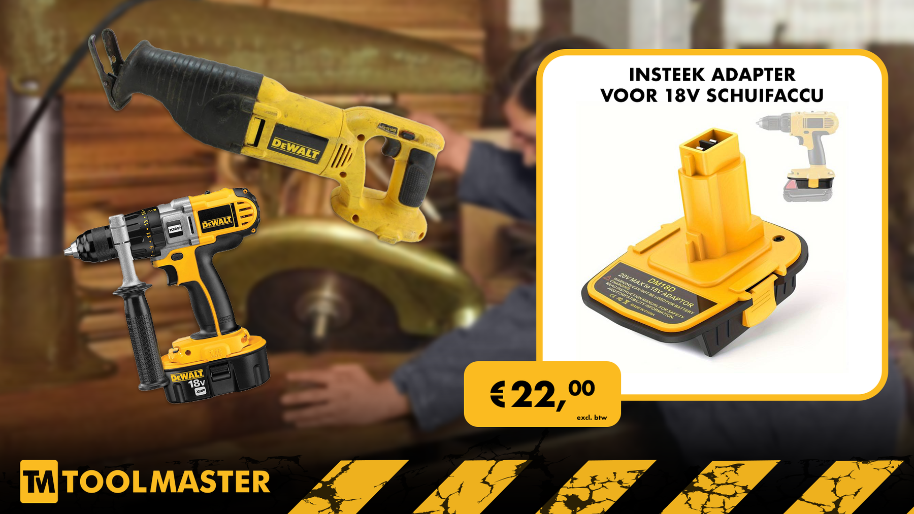Oude DeWALT insteek accu kapot?