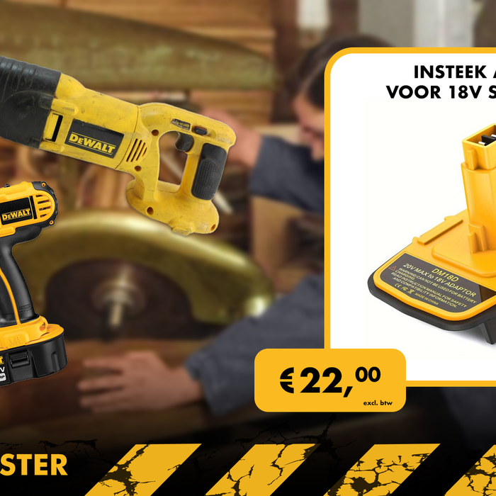 Oude DeWALT insteek accu kapot?